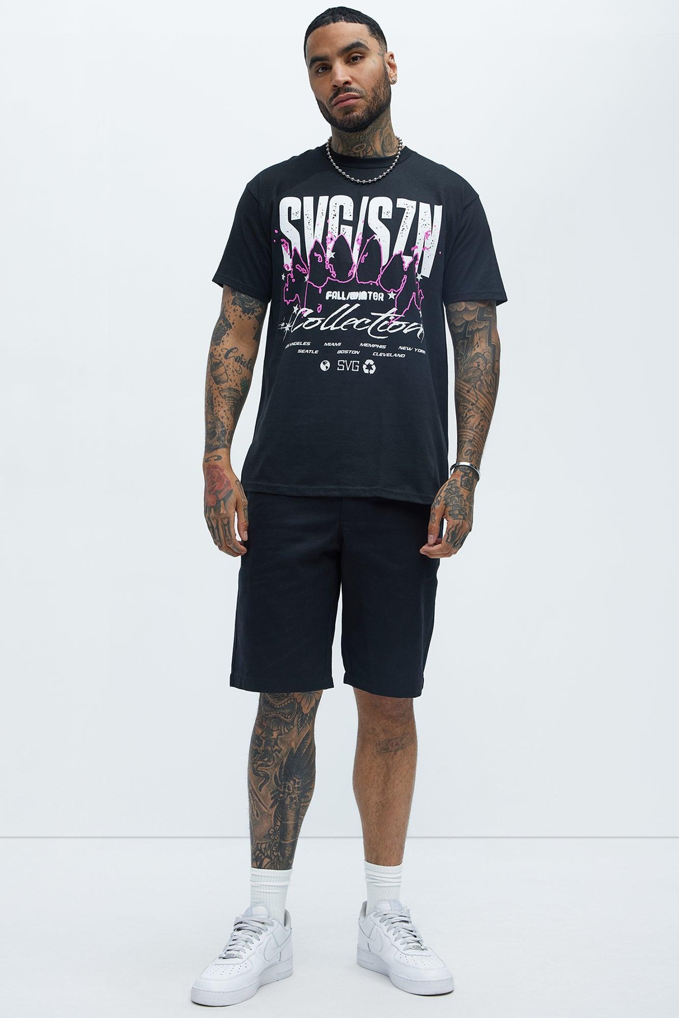 Savage SZN Collection Short Sleeve Tee - Black Product Image