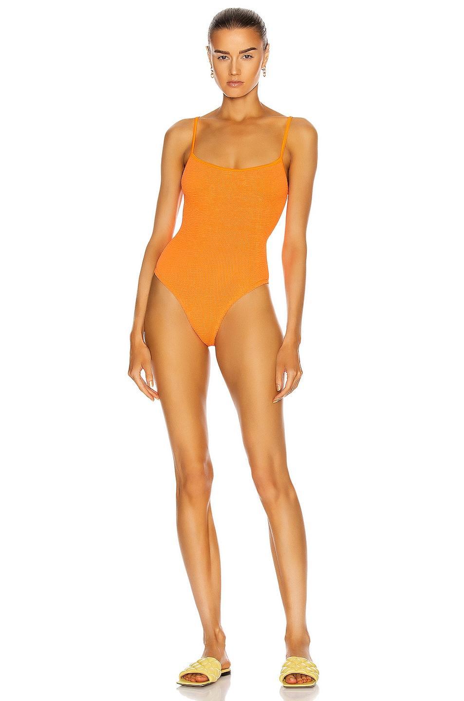 Hunza G Pamela One Piece in Green. Product Image