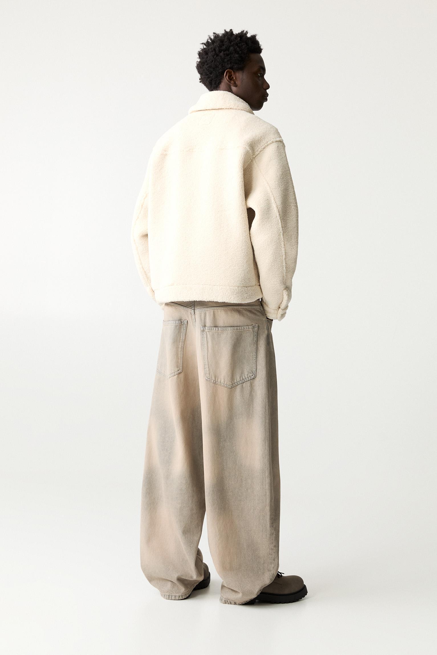 Faux shearling jacket Product Image