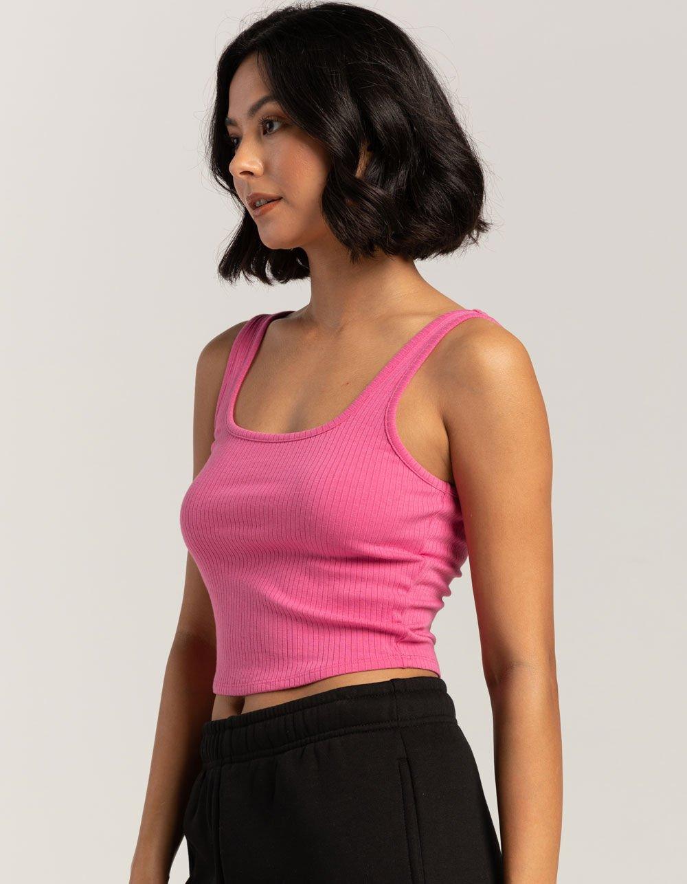 TILLYS Square Neck Womens Tank Top Product Image