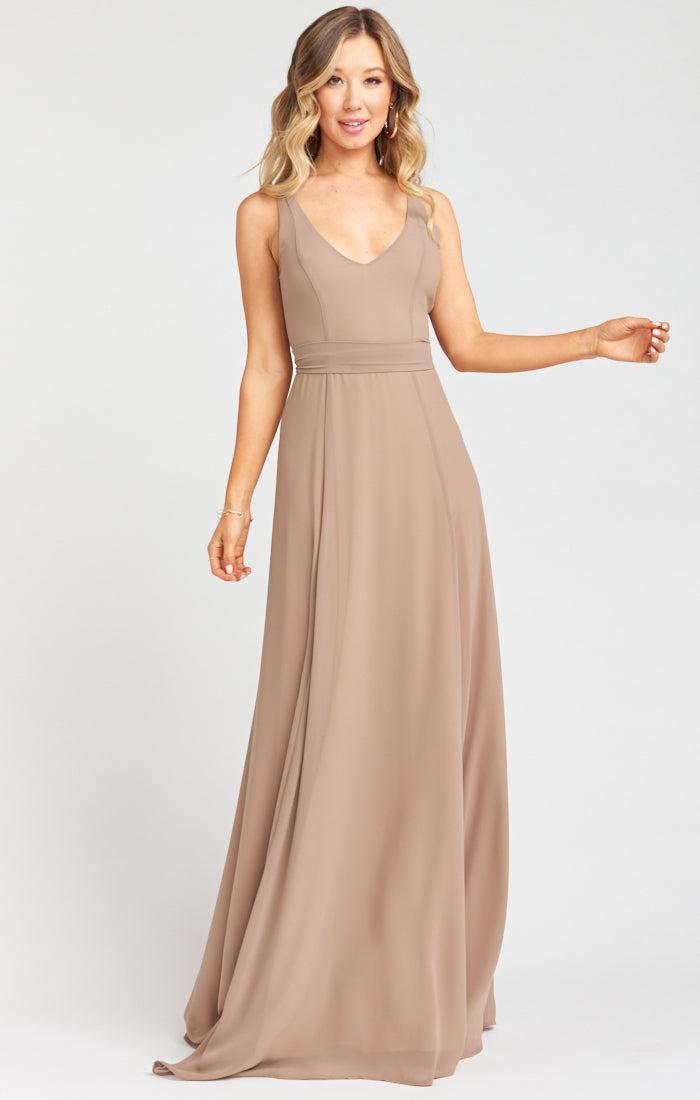 Jenn Maxi Dress ~ Emerald Chiffon Product Image