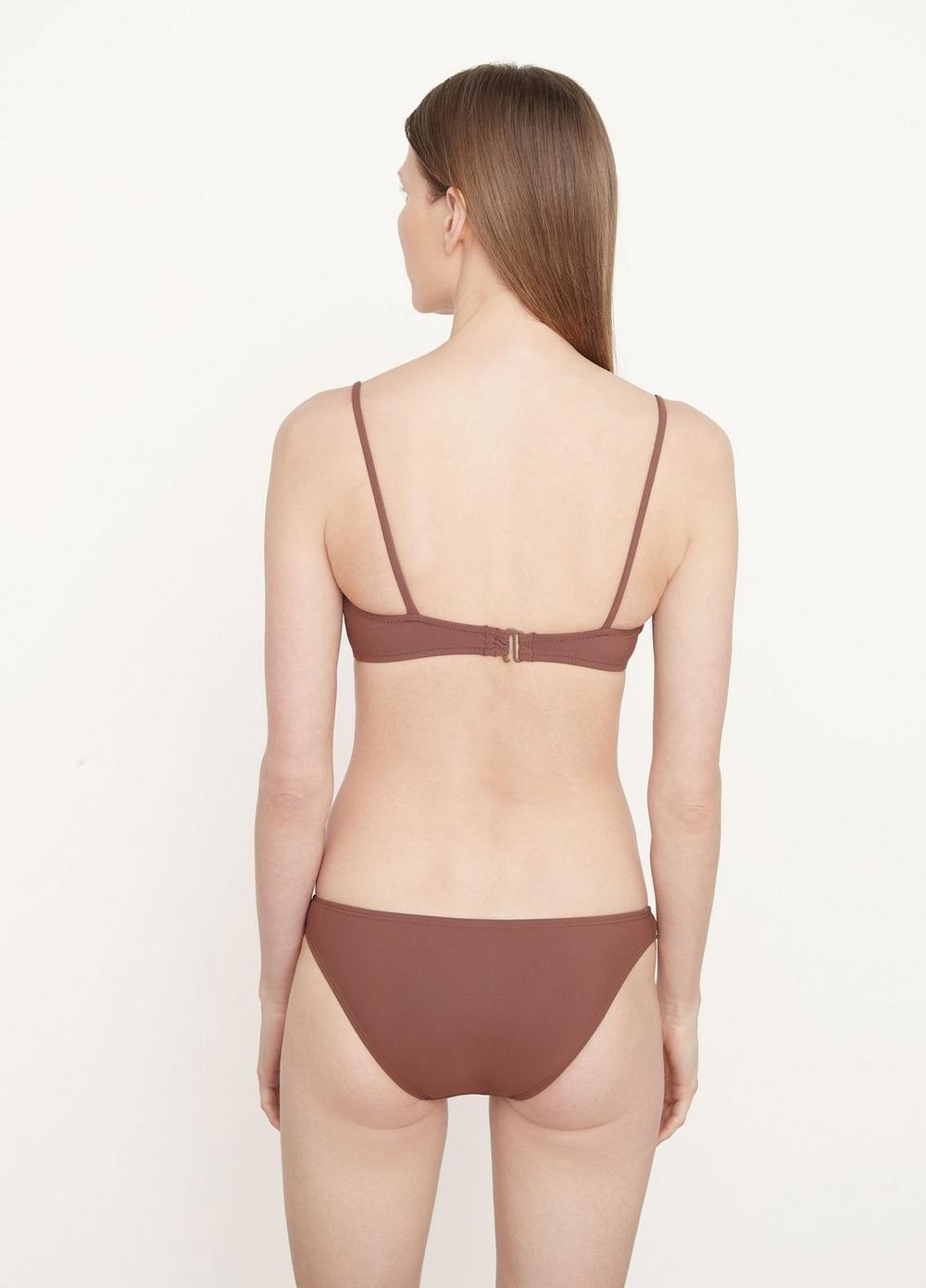 Womens Nu Swim Lucky Top, Cocoa, Size XL Vince Product Image