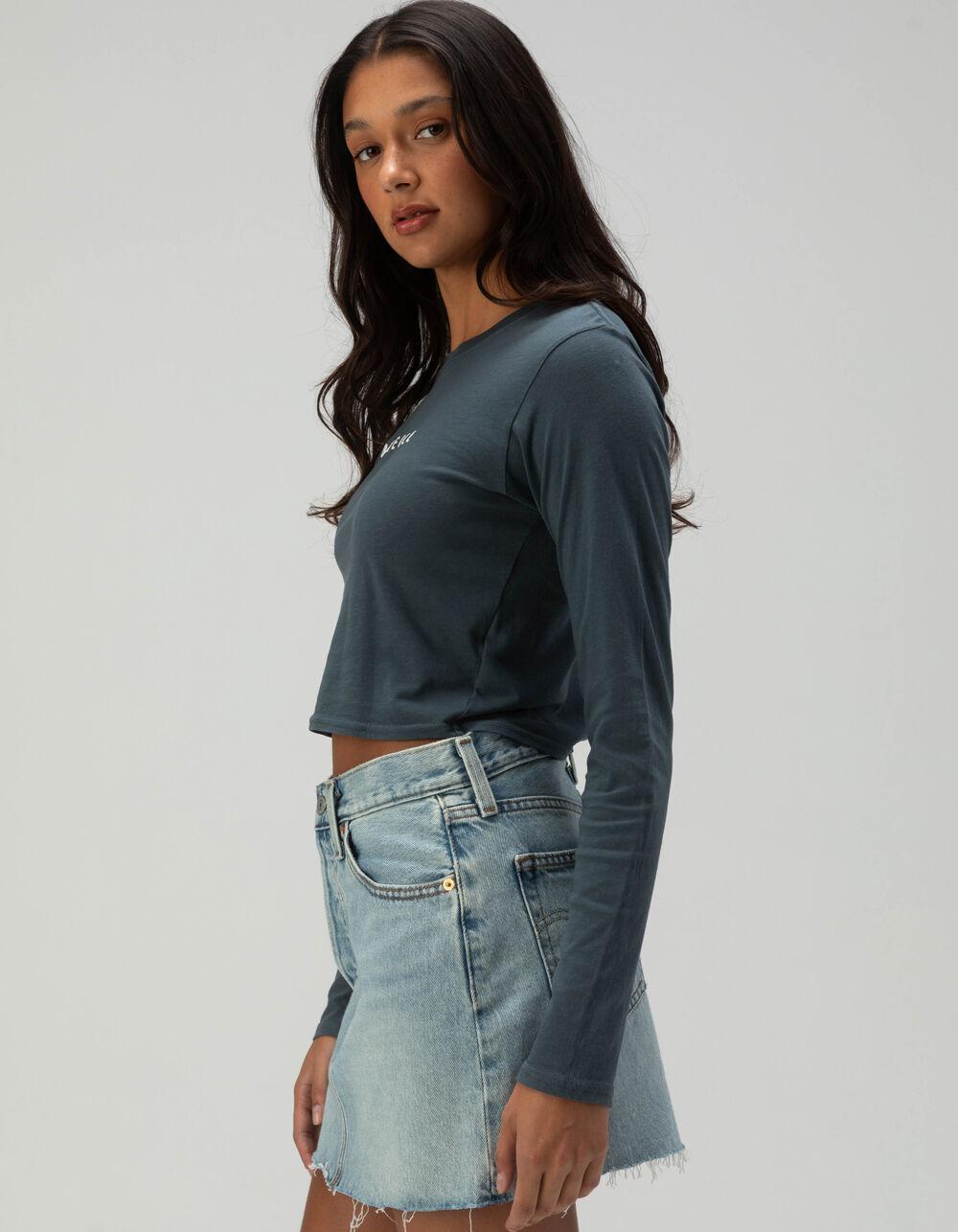 O'NEILL Branded Womens Long Sleeve Tee - SLATE BLUE Product Image