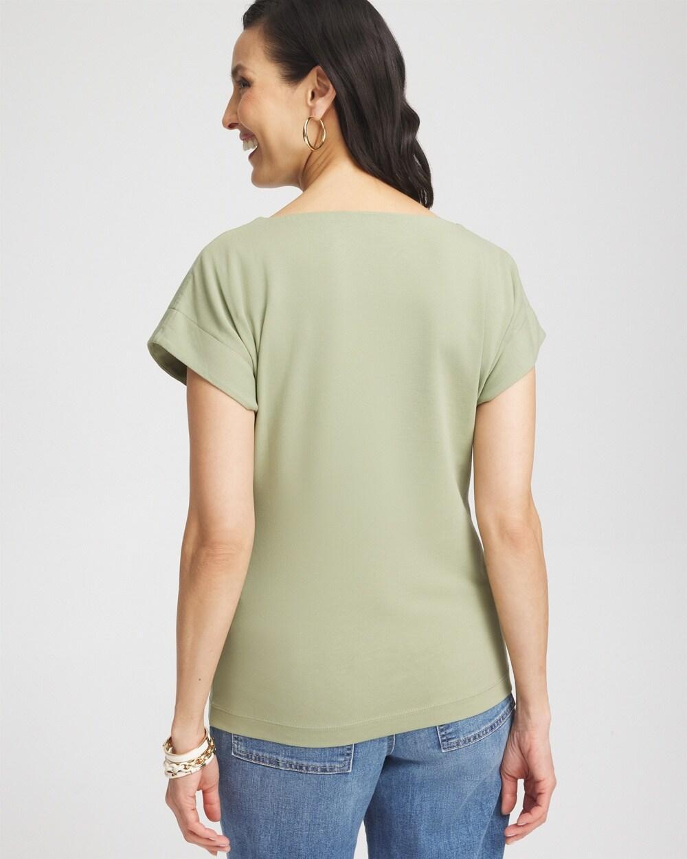 Touch of Cool™ Surreal Smock Sleeve Tee Product Image