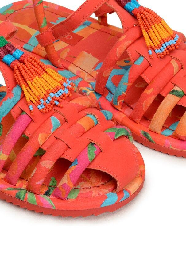 TROPICAL TUBE STRAP SANDAL Product Image