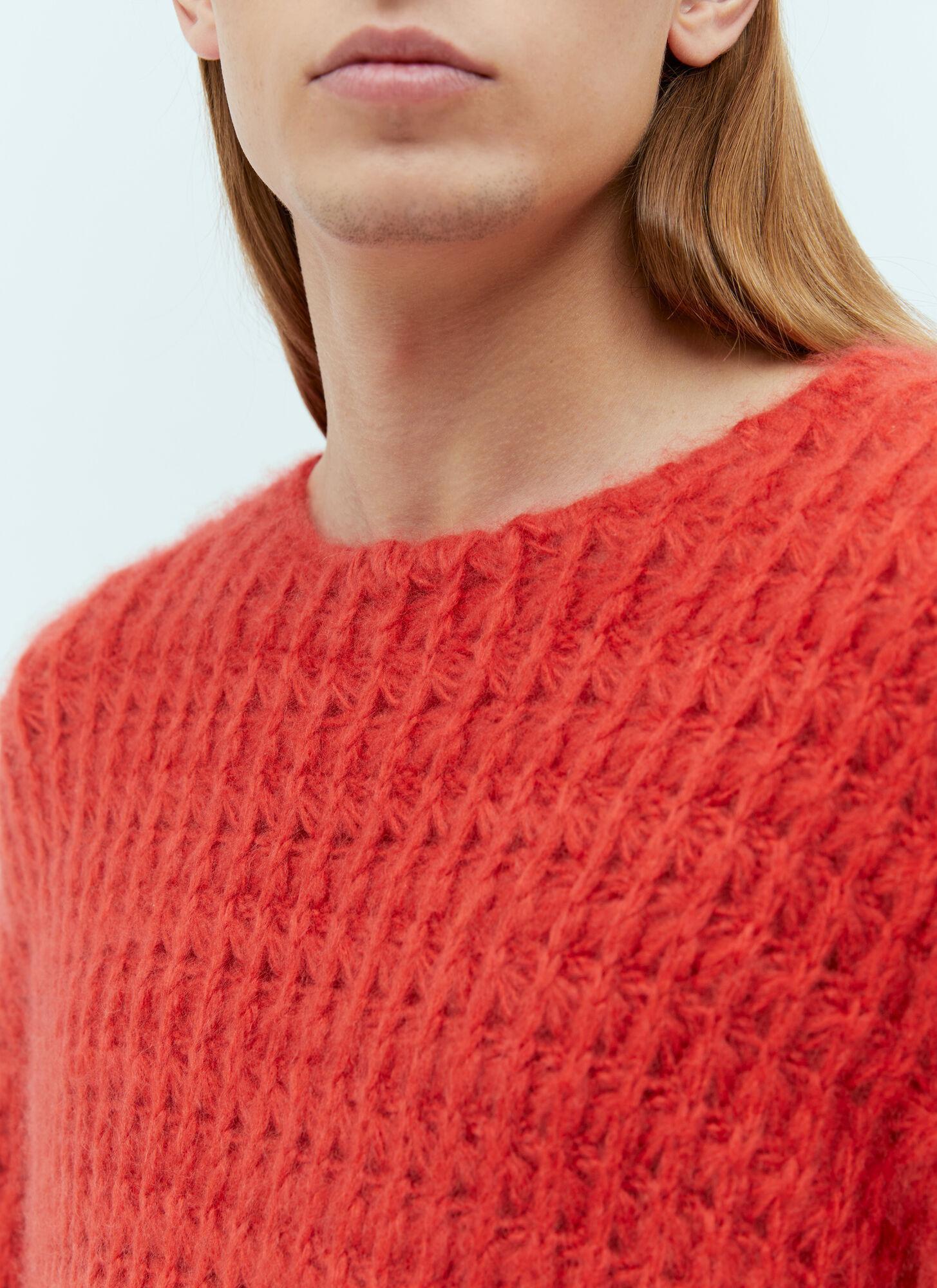 THE ROW Olen Cashmere Sweater In Red Product Image