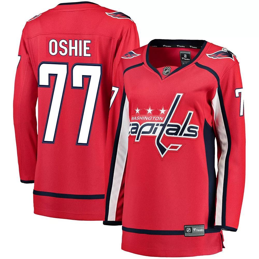 Women's Fanatics TJ Oshie Red Washington Capitals Breakaway Player Jersey,  Product Image