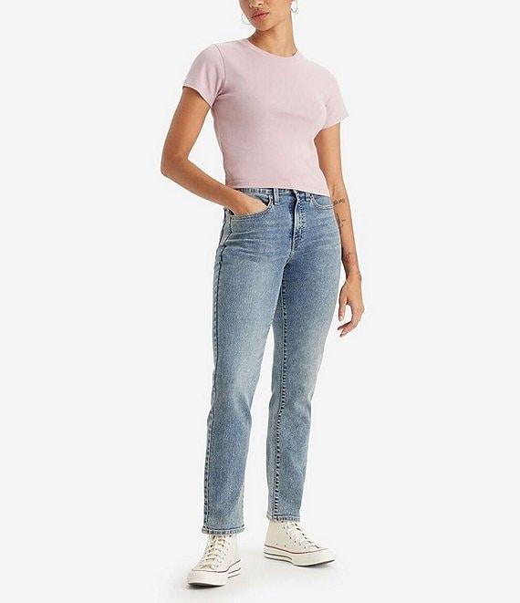 Levi's® 724 High Rise Straight Leg Jeans Product Image
