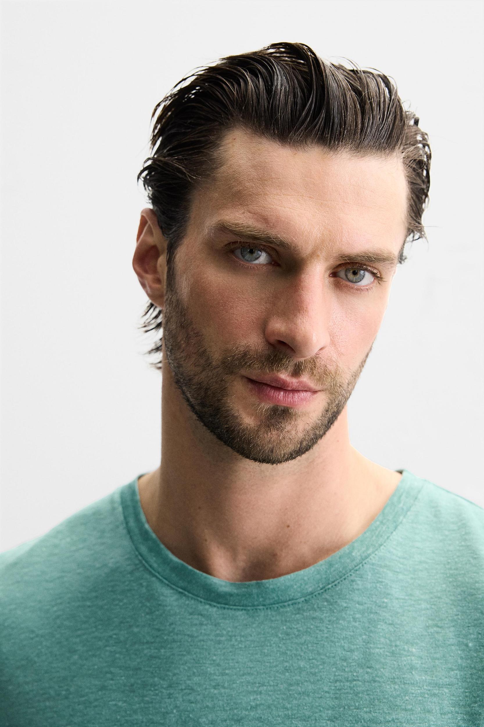 LINEN BLEND T-SHIRT Product Image