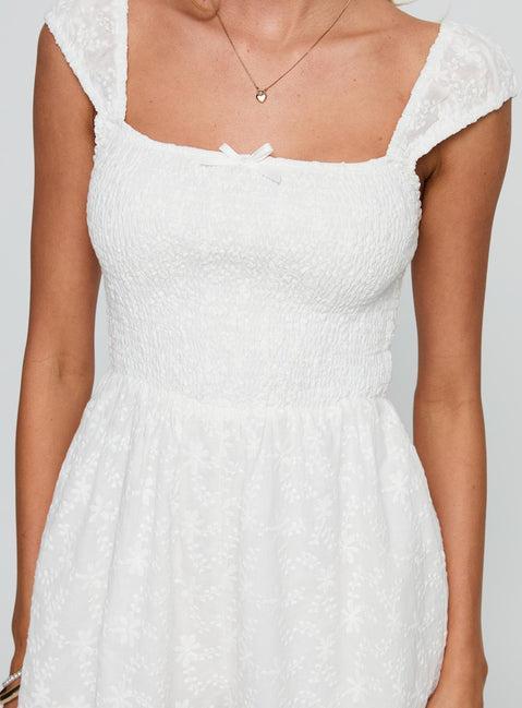 Royal Gleam Romper White Product Image