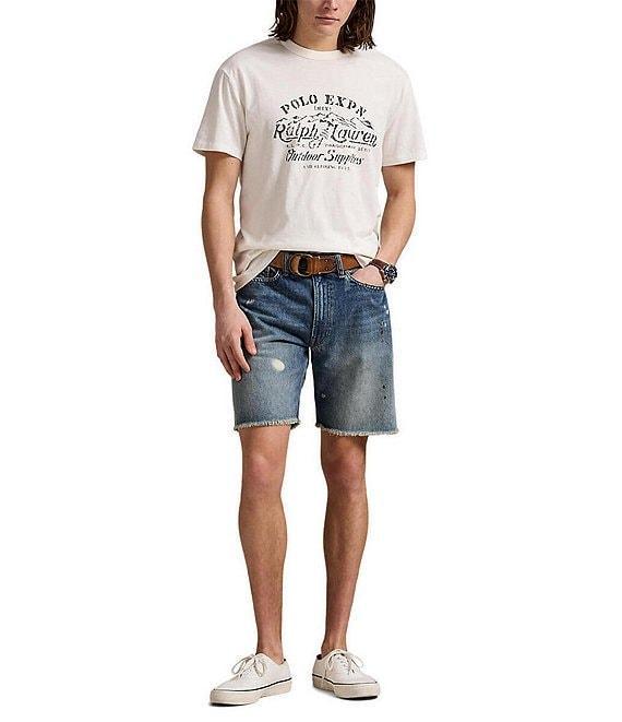 Polo Ralph Lauren Classic Fit Slub Jersey Graphic Short Sleeve T-Shirt Product Image