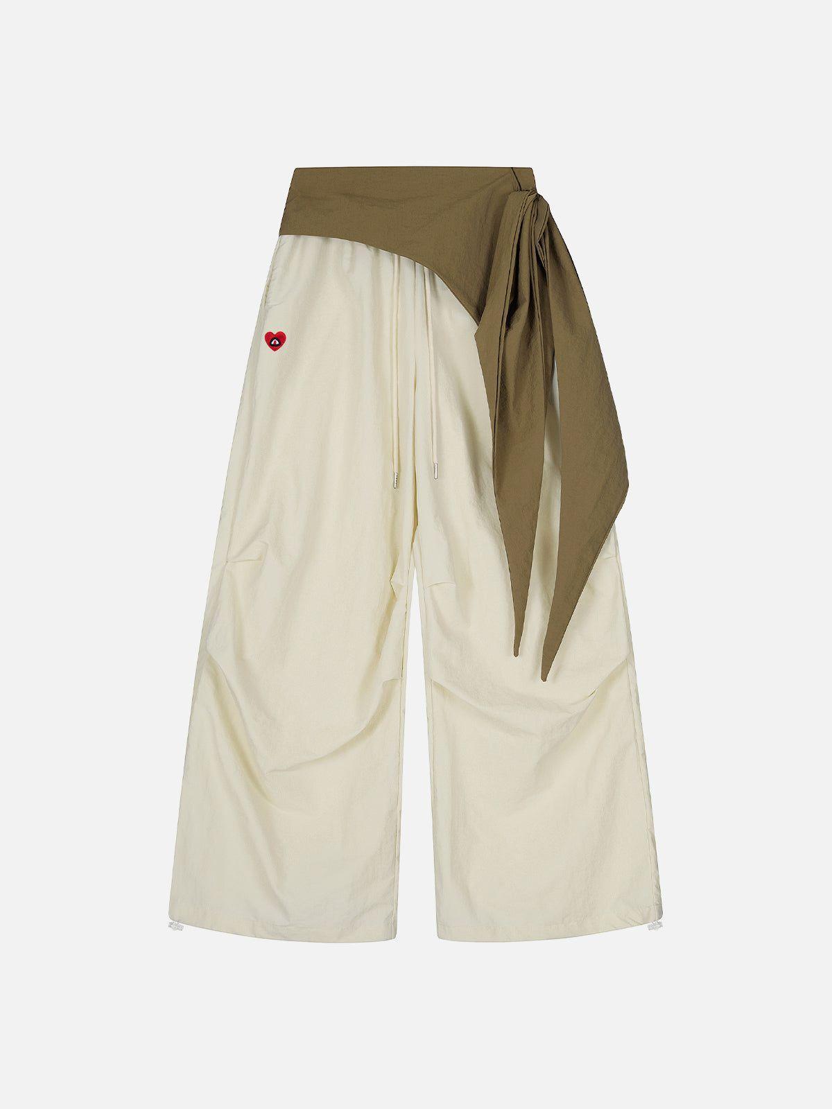 Aelfric Eden Color Blocking Bandage Pants Product Image