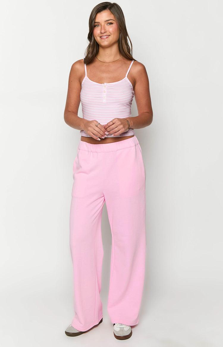 Dania Pink Track Pants Baby Product Image