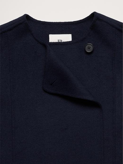 Double-Faced Cropped Jacket Product Image