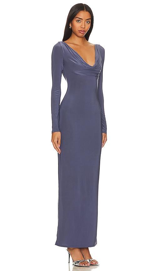 Lovers and Friends x Rachel Jaya Maxi Dress in Slate Blue Product Image