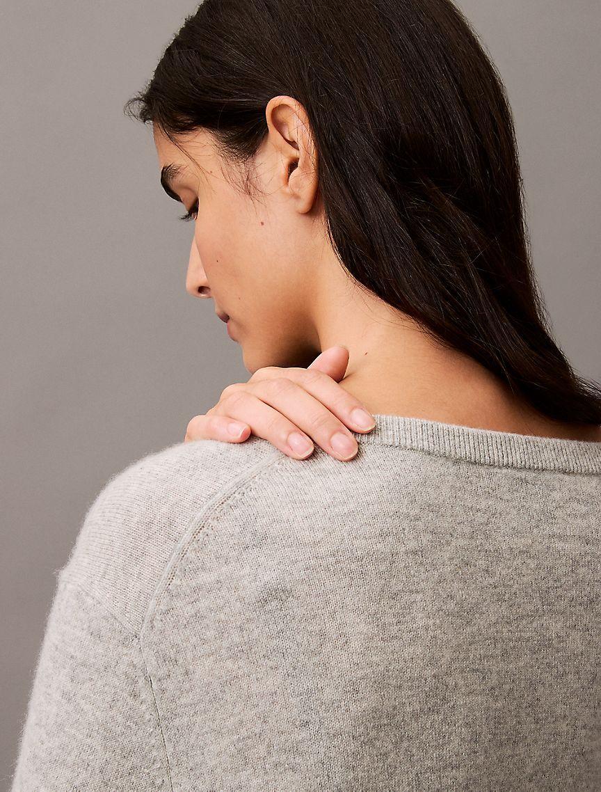 Cashmere V-Neck Sweater Product Image