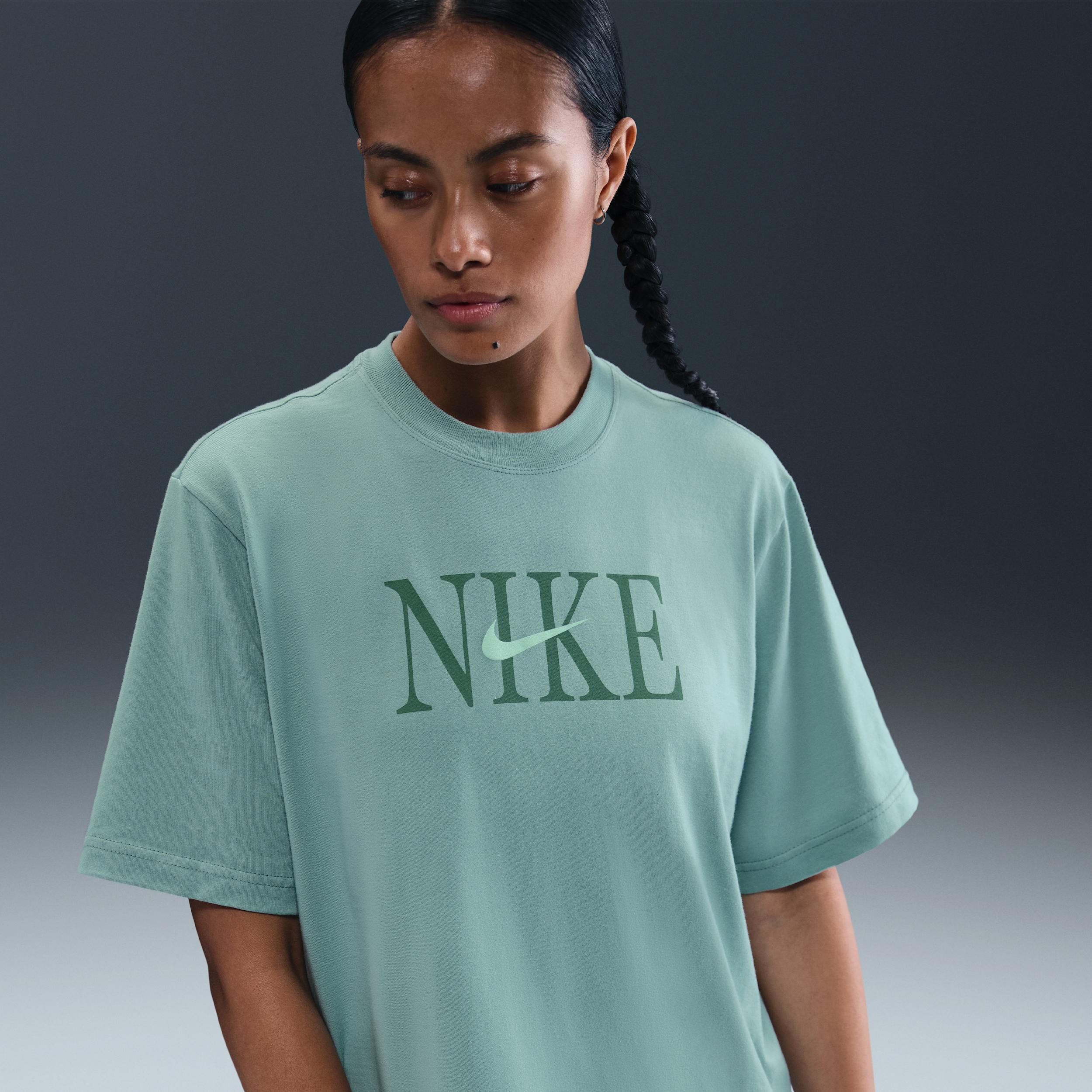 Womens Nike Sportswear Essential Boxy Graphic T-Shirt | IH7810-017 Product Image