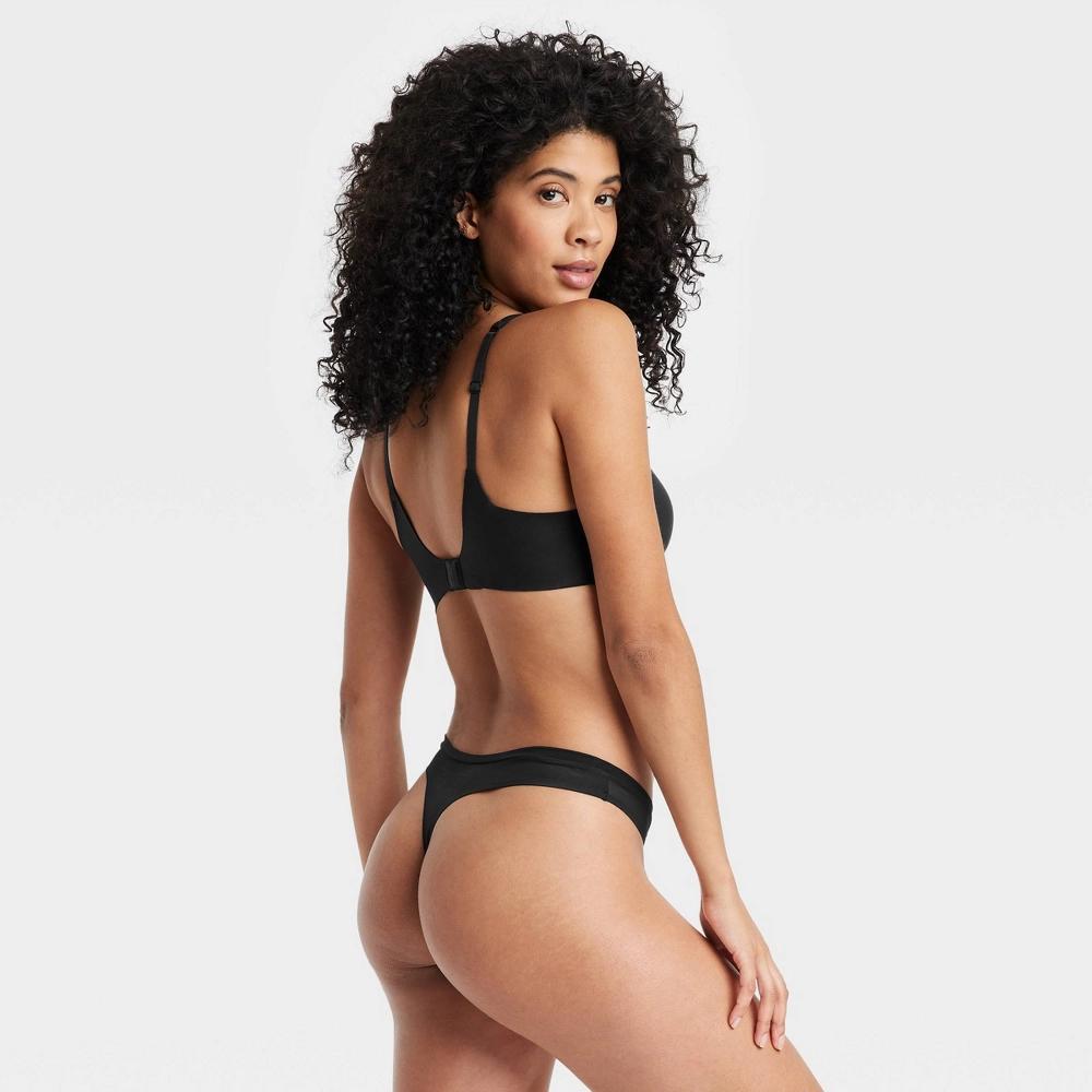 Womens Micro-Mesh Thong - Auden Black XS Product Image