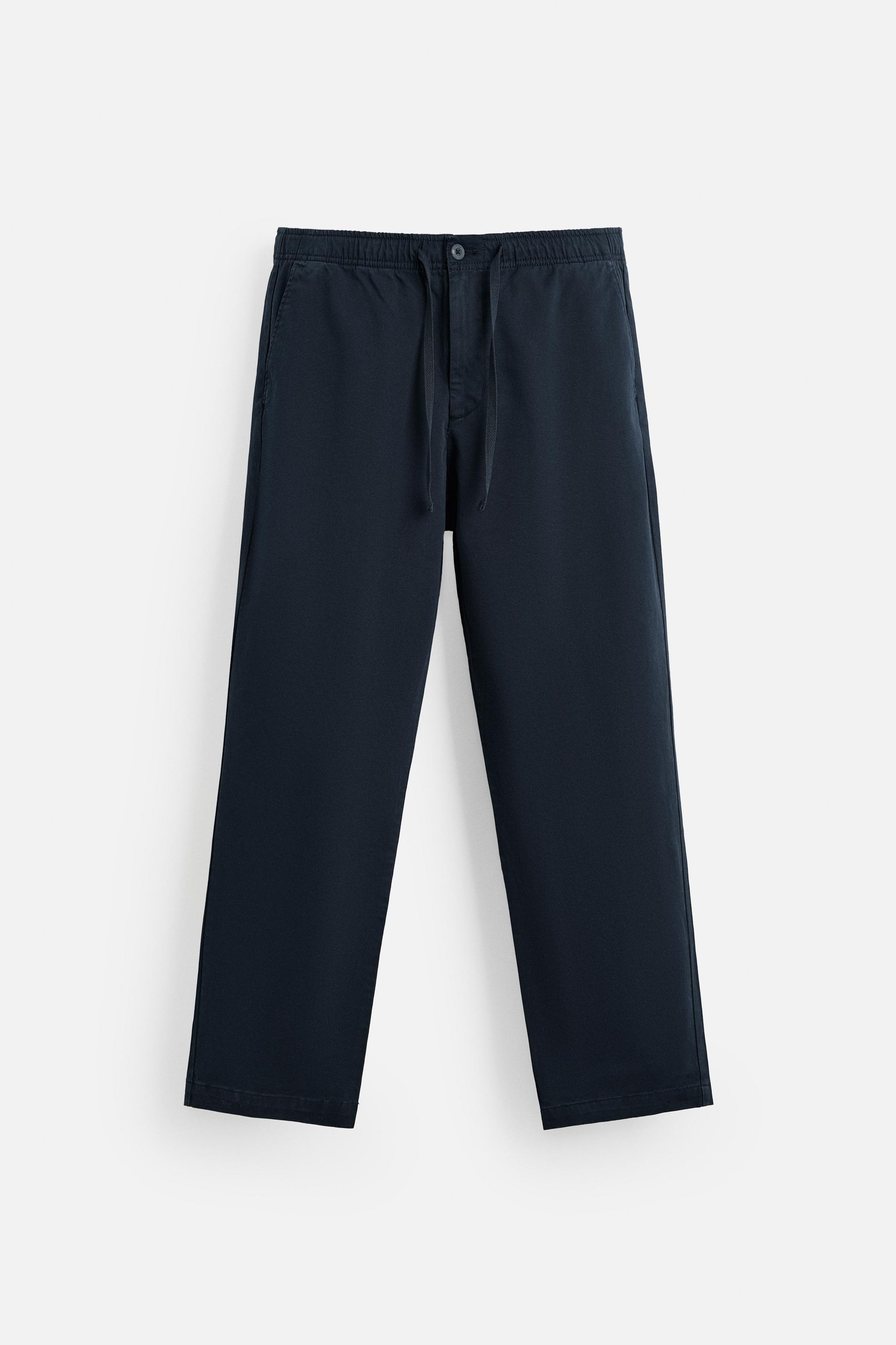 REGULAR FIT JOGGER WAIST PANTS Product Image