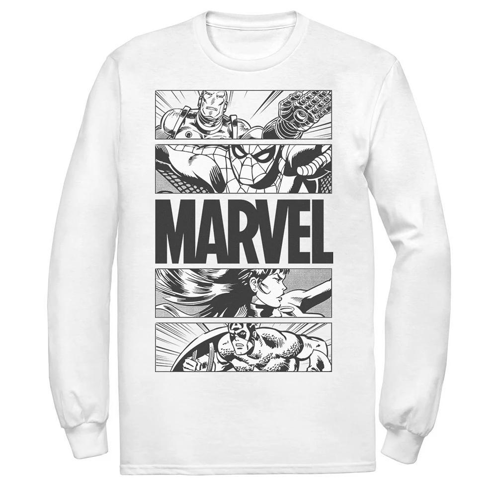 Men's Marvel Avengers Retro Action Panel Fill Tee, Boy's,  Product Image