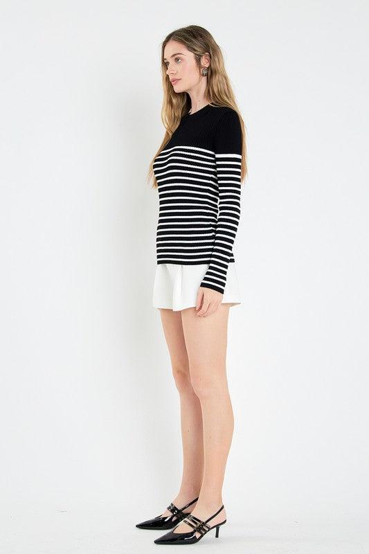 Parie Striped Pullover Product Image