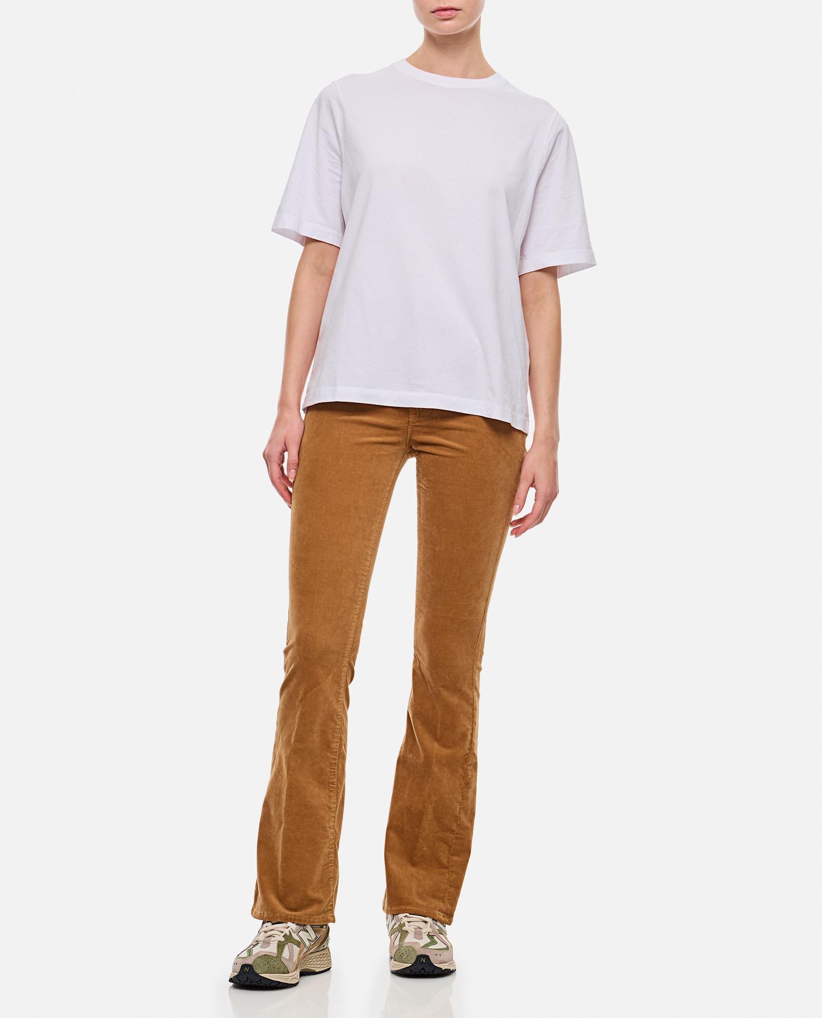 MOTHER The Weekender Denim Pants In Brown Product Image