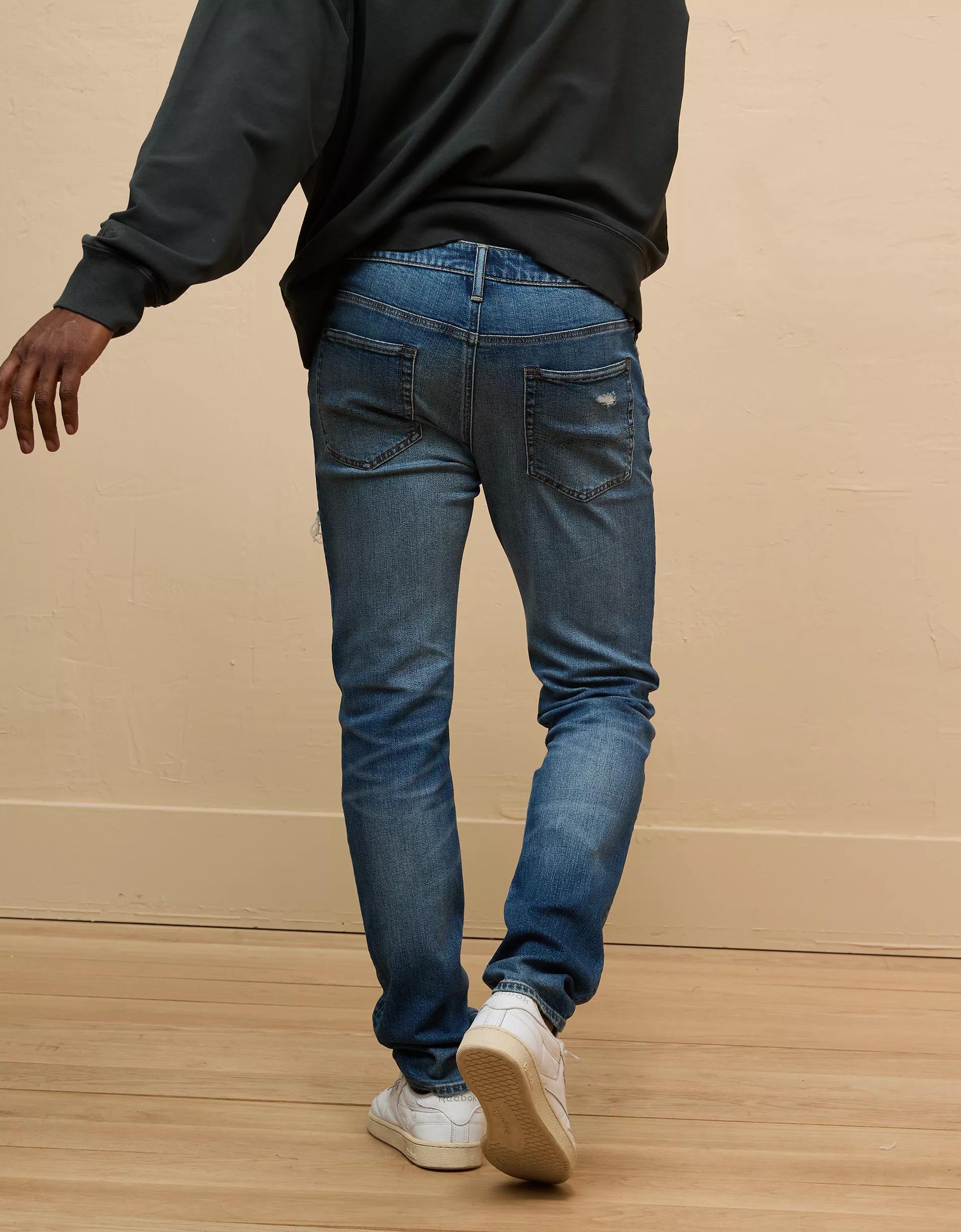 AE AirFlex+ Patched Athletic Skinny Jean Product Image