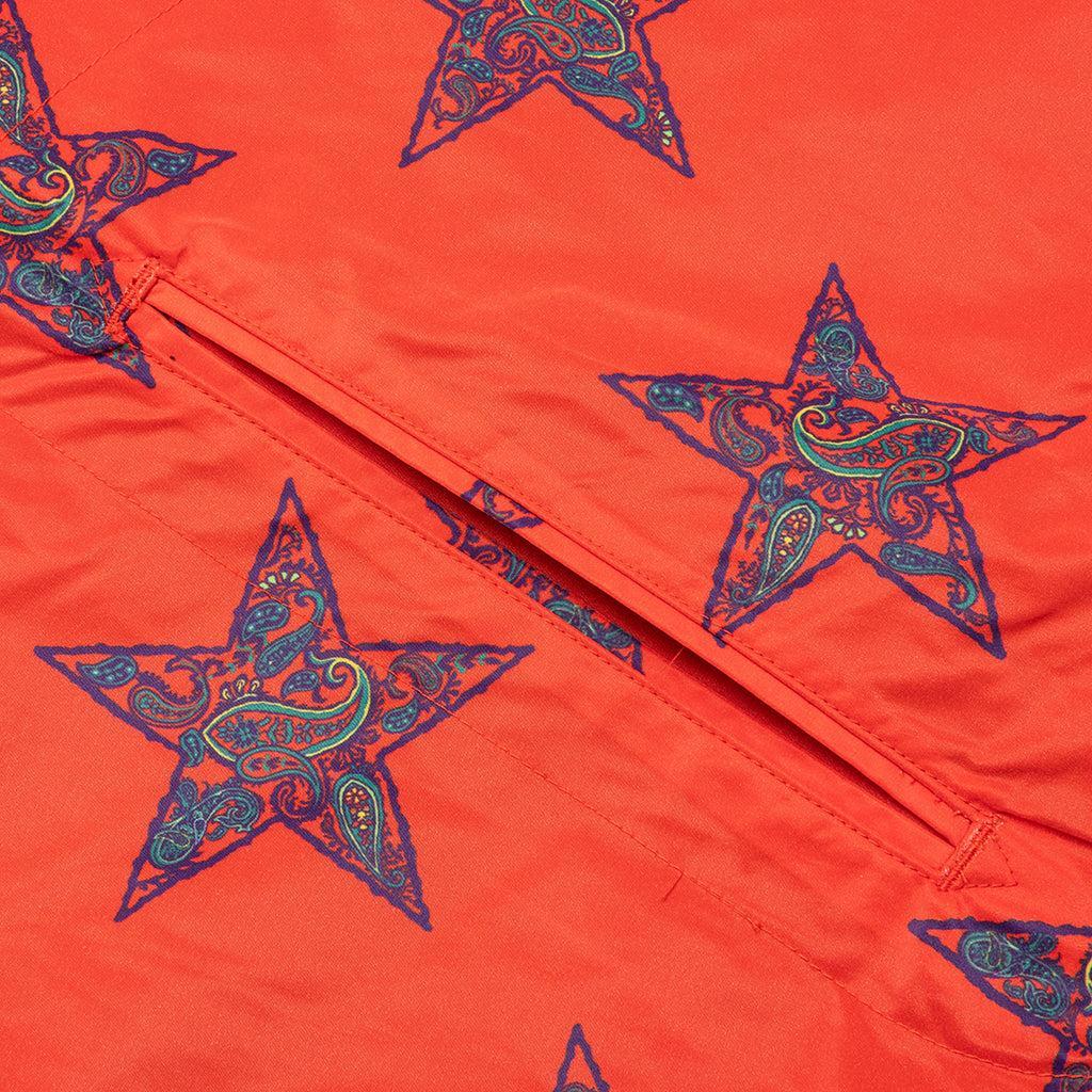 Coach Jacket - Red/Star Male Product Image