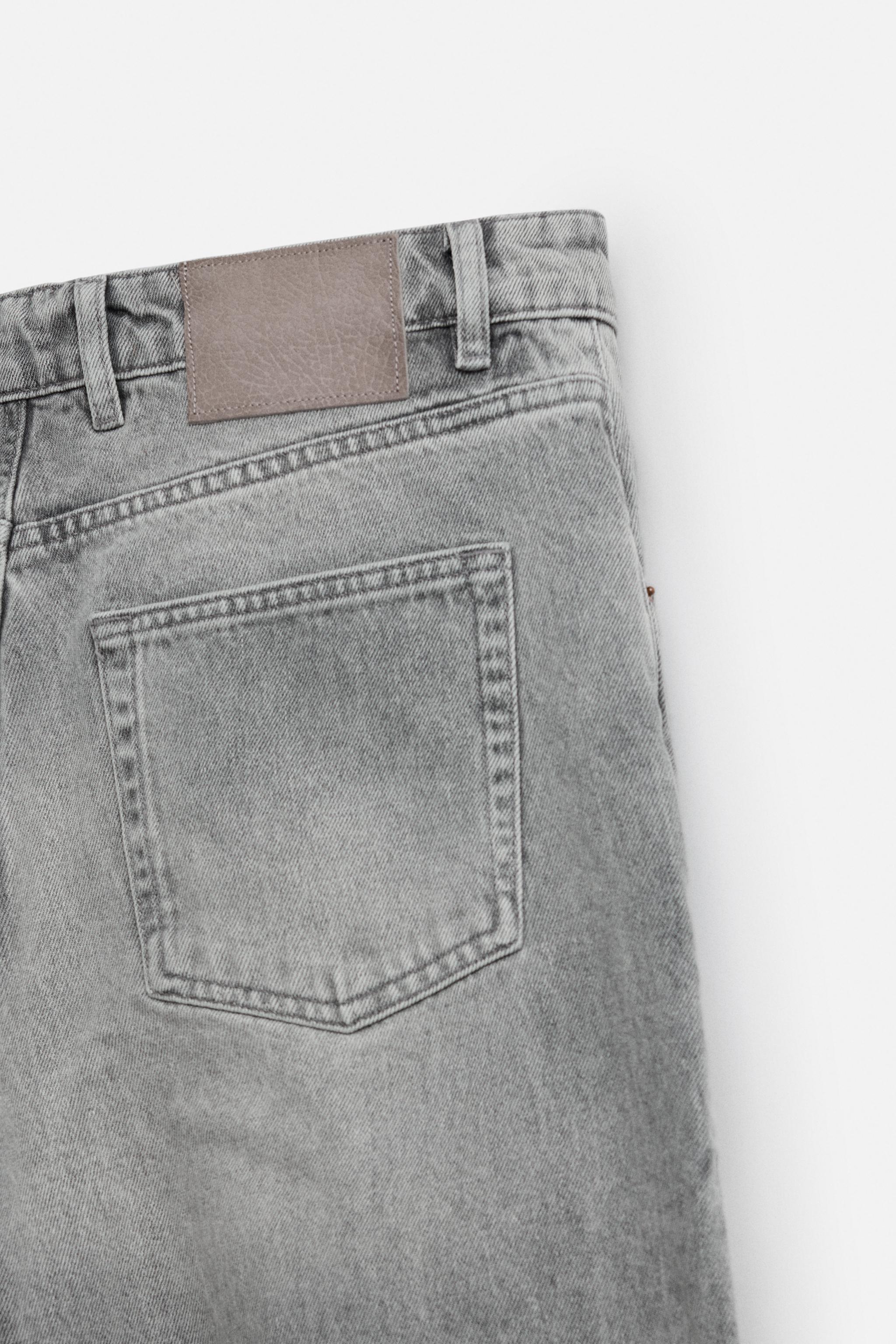 BAGGY FIT JEANS WITH SEAMS Product Image