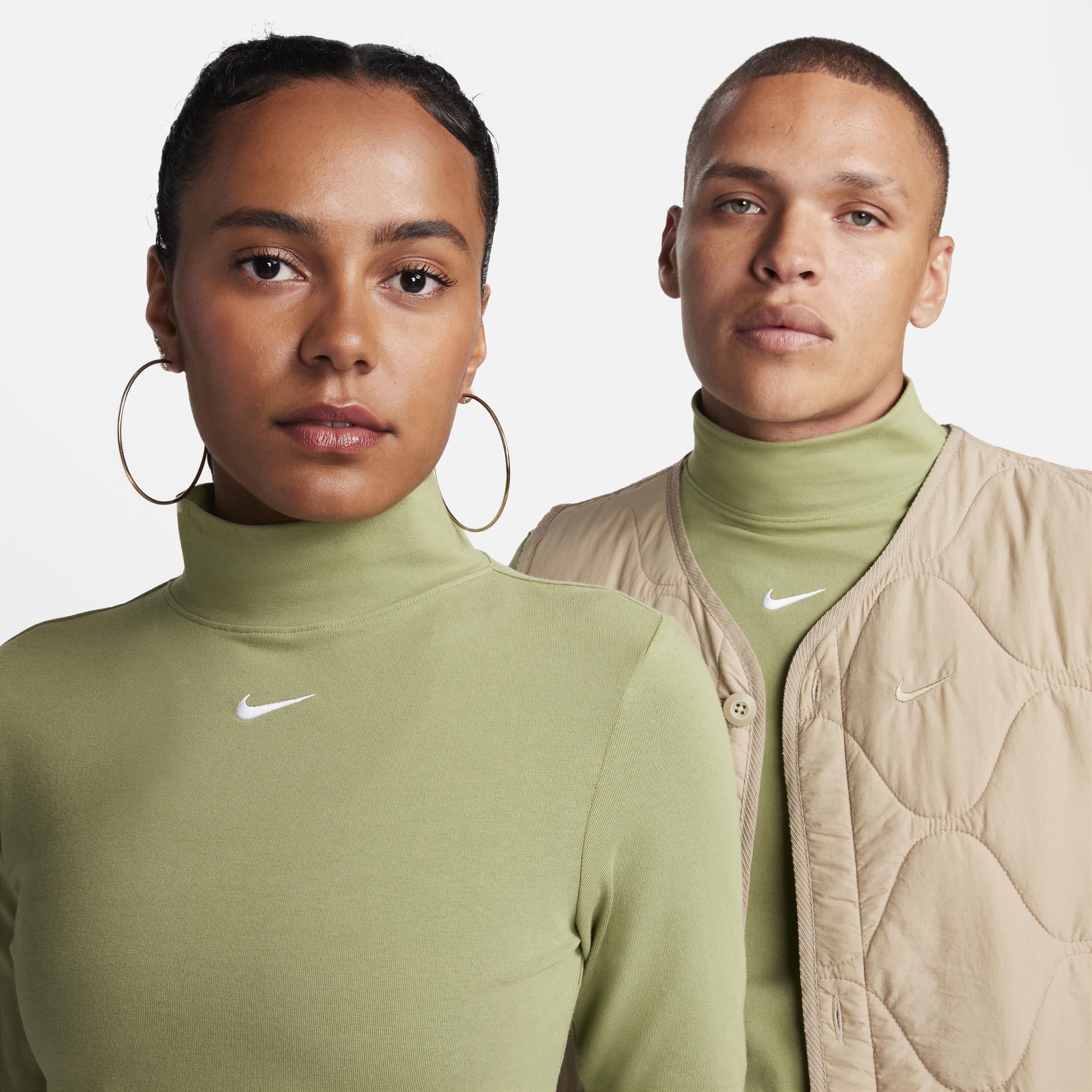 Nike Sportswear Collection Essentials Women's Long-Sleeve Mock Top Product Image