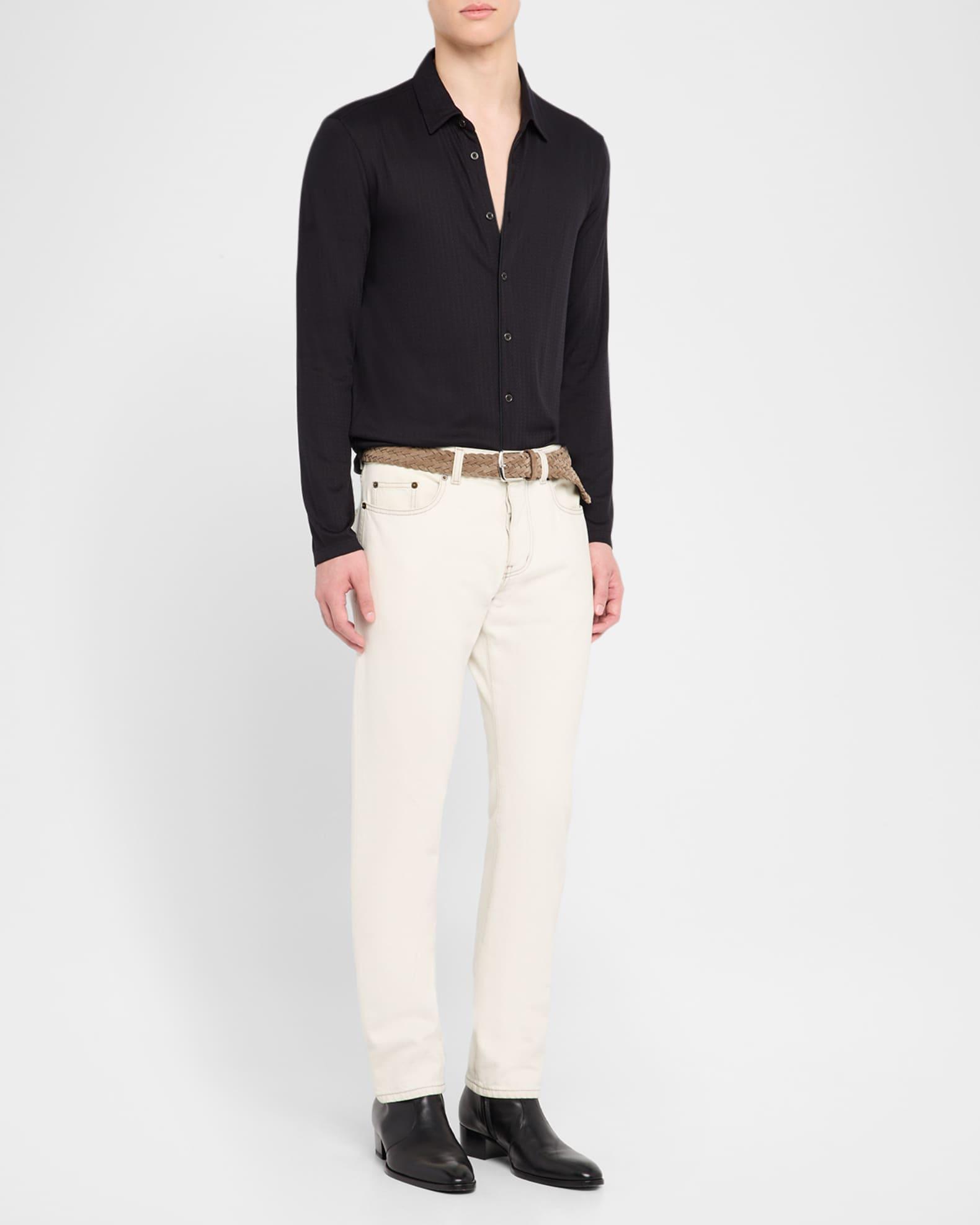 Men's Caserta Chevron Button-Down Shirt Product Image