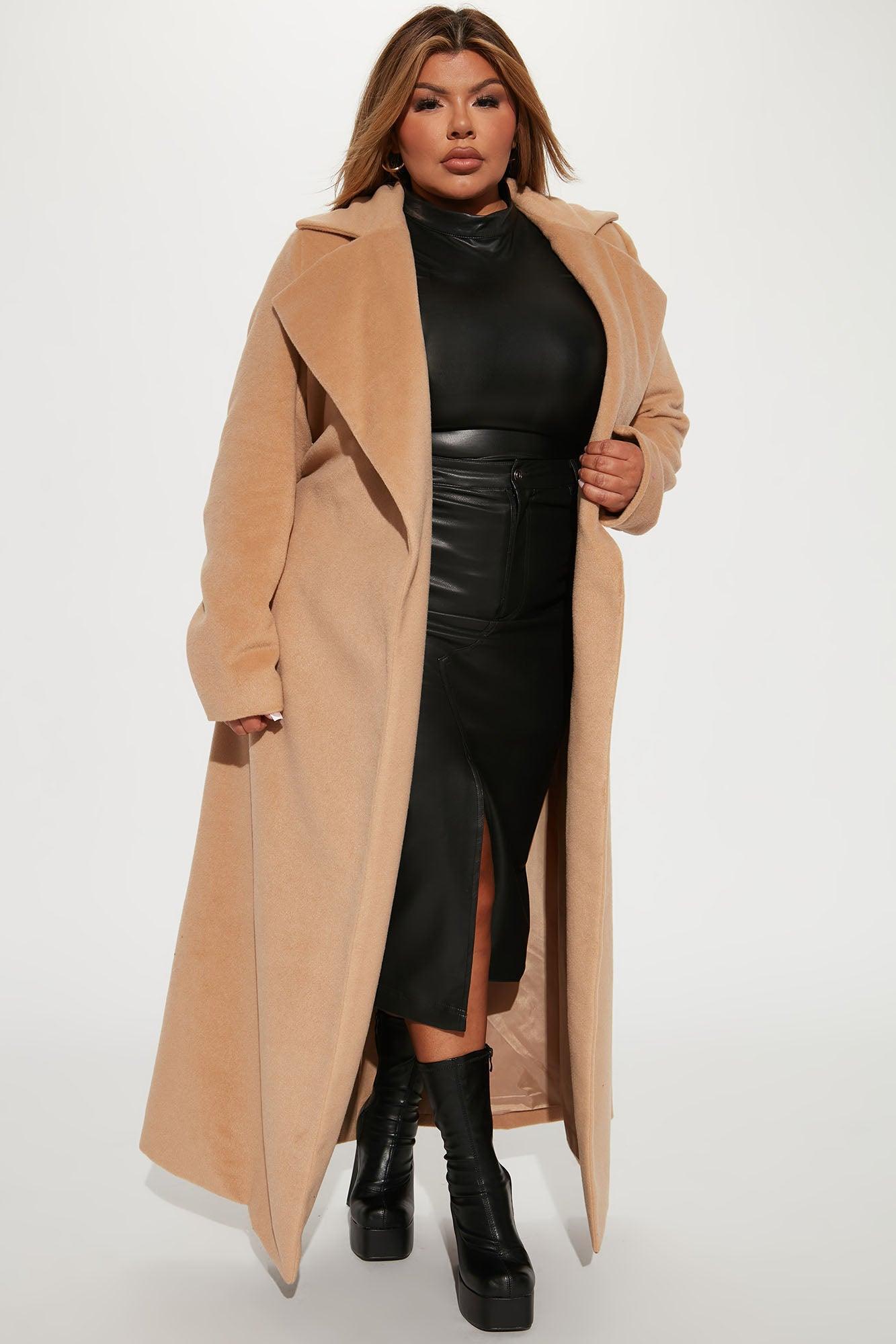 Soho Chic Coat - Camel Product Image