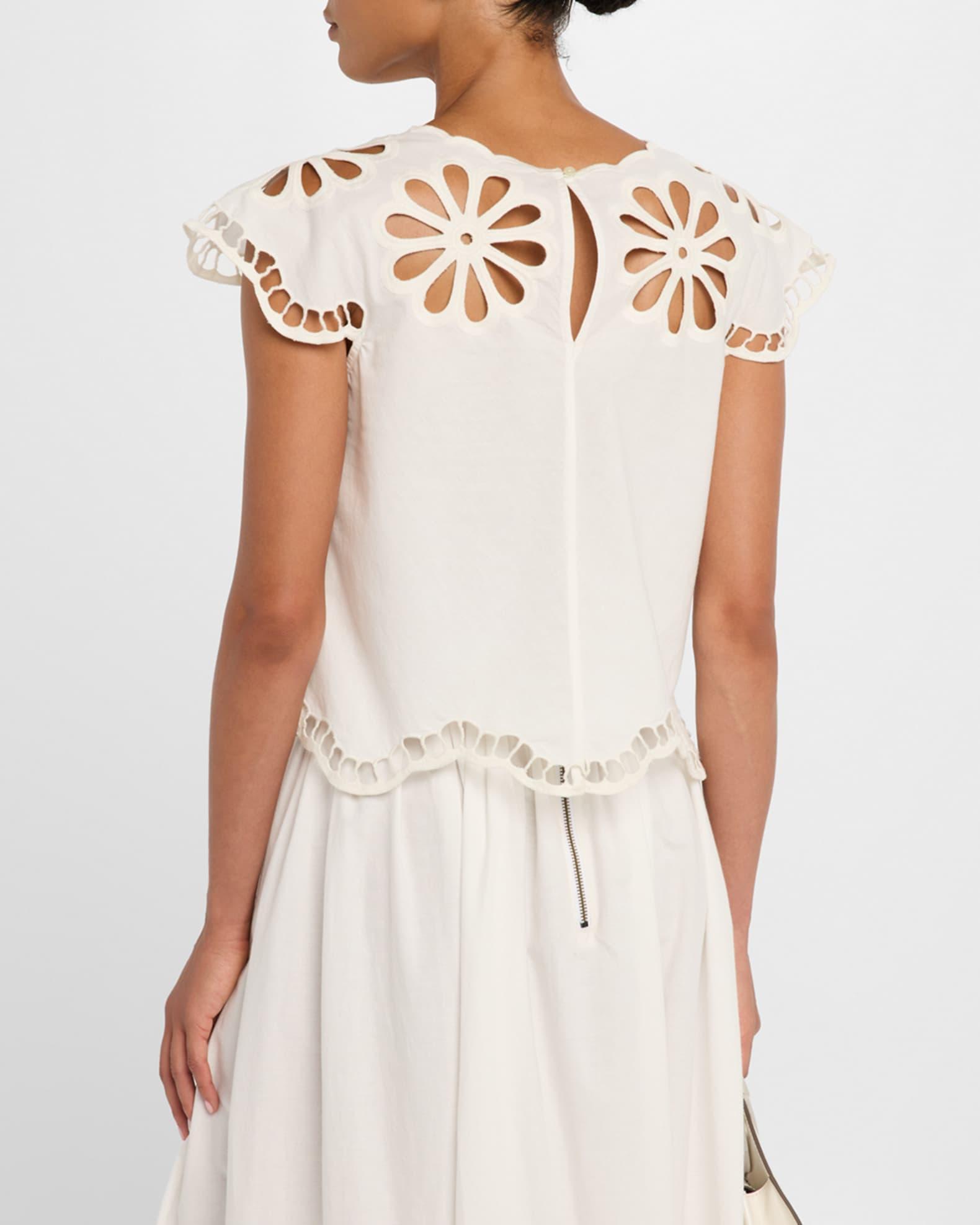 Super Bloom Eyelet Top Product Image