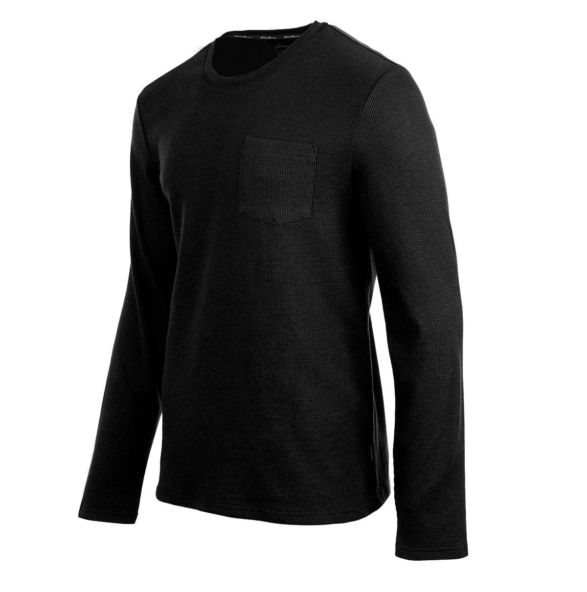 Eddie Bauer Men's Long Sleeve Waffle Pocket Crew Product Image