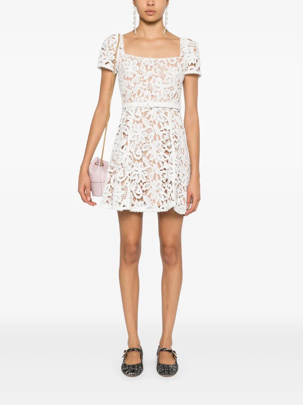 guipure-lace mini dress Product Image