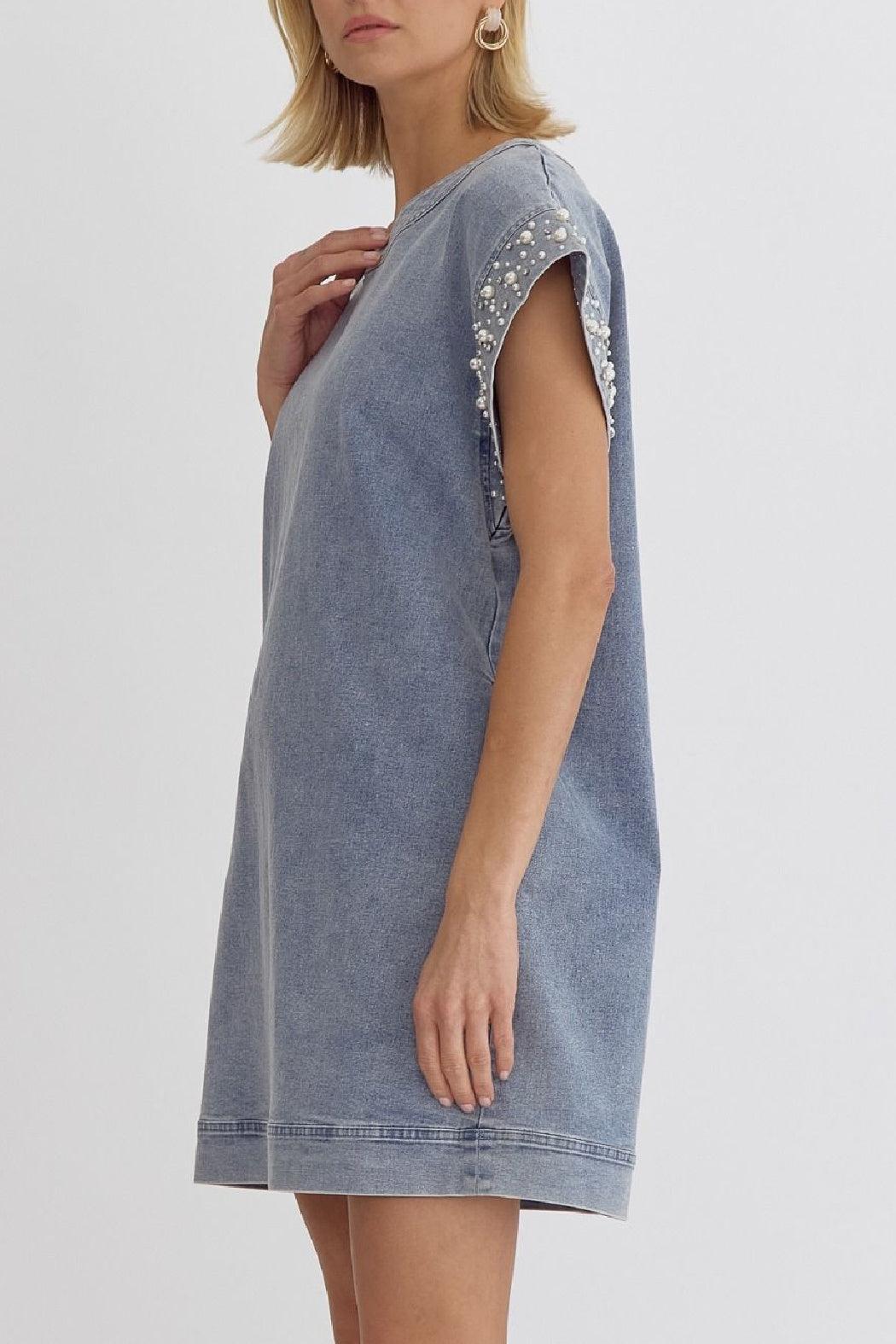 Denim Dress Product Image