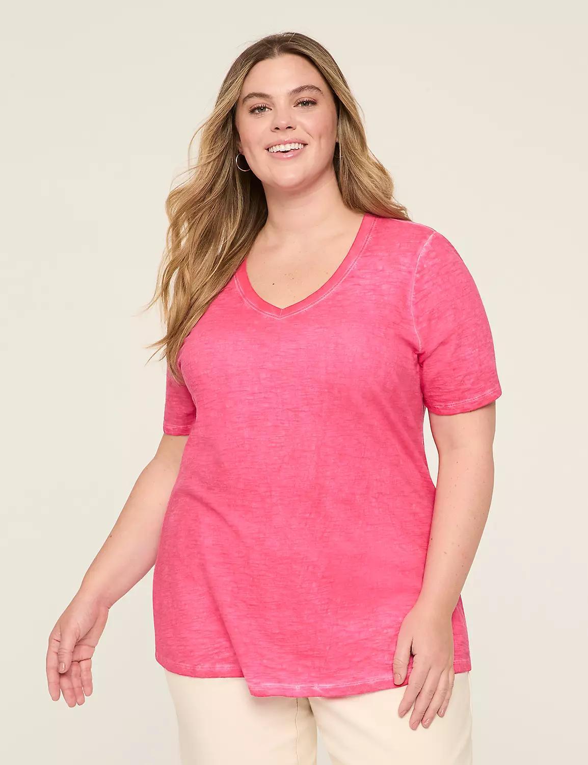 Perfect Sleeve V-Neck Tee Product Image