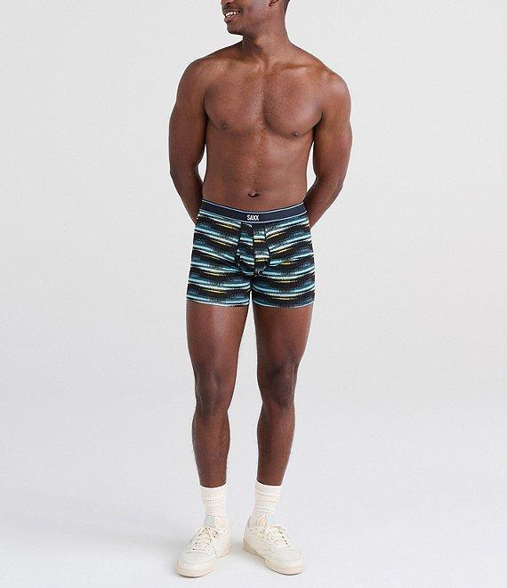 SAXX Daytripper Broadcast-Stripe/Solid 5#double; Inseam Boxer Briefs 2-Pack Product Image