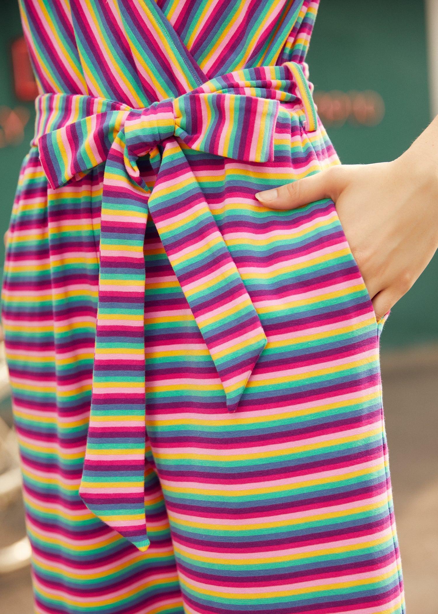 The Twist & Stripe Jumpsuit Product Image