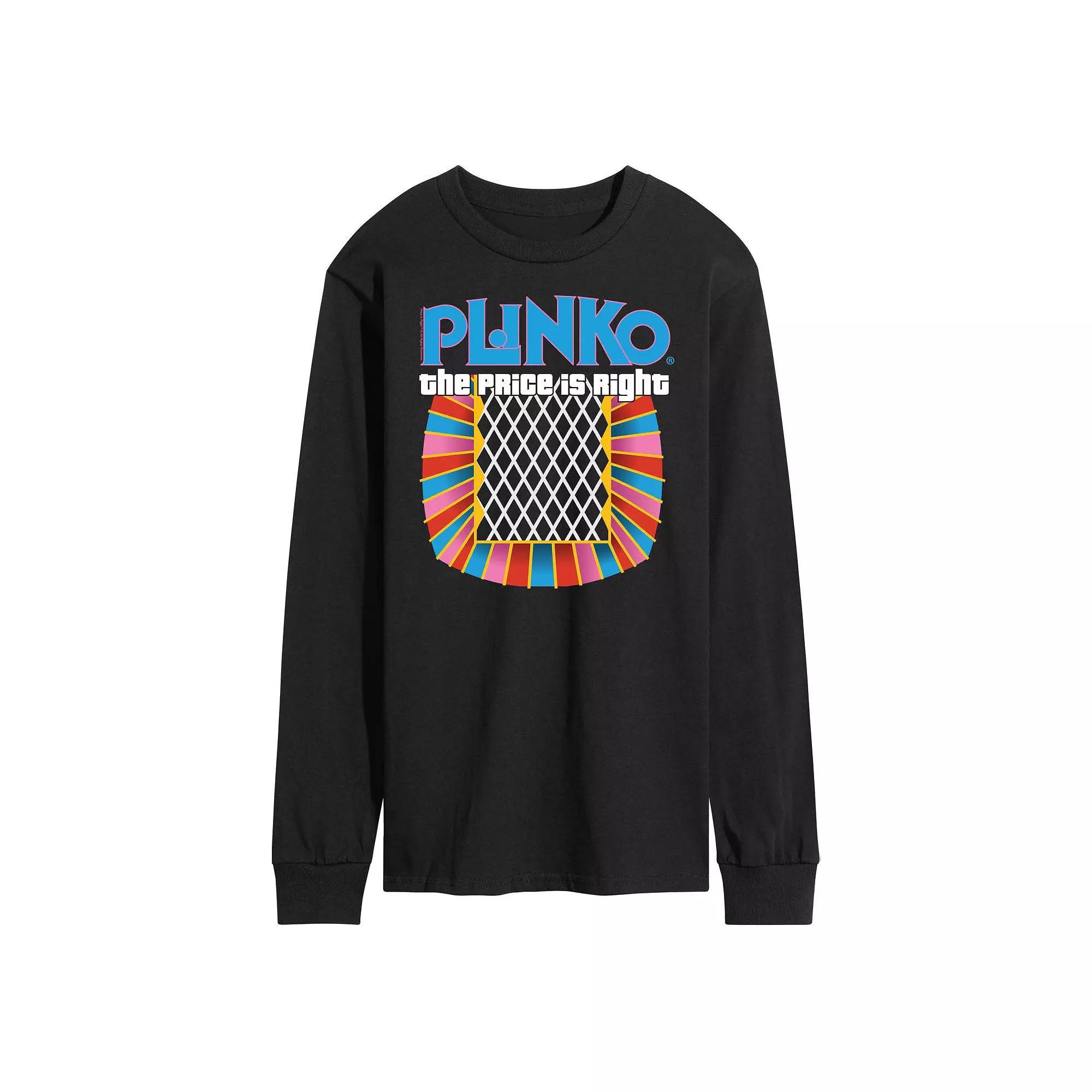 Men's The Price Is Right Plinko Long Sleeve, Size: Medium, Black Product Image