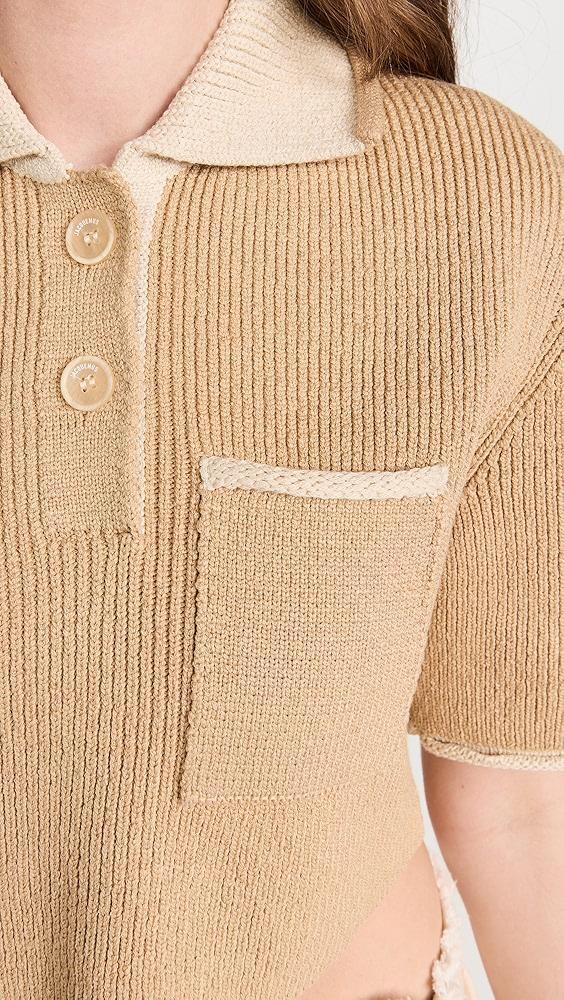 Jacquemus Le Polo Maille Arco Sweater | Shopbop Product Image