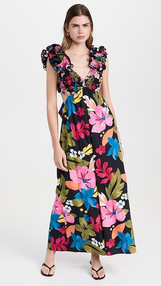 Saylor Zaira Midi Dress | Shopbop Product Image