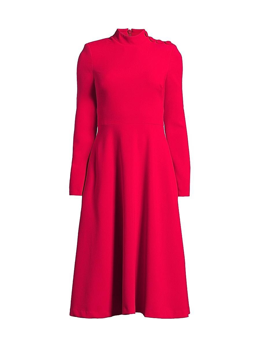Womens Antonia Flared Midi-Dress Product Image