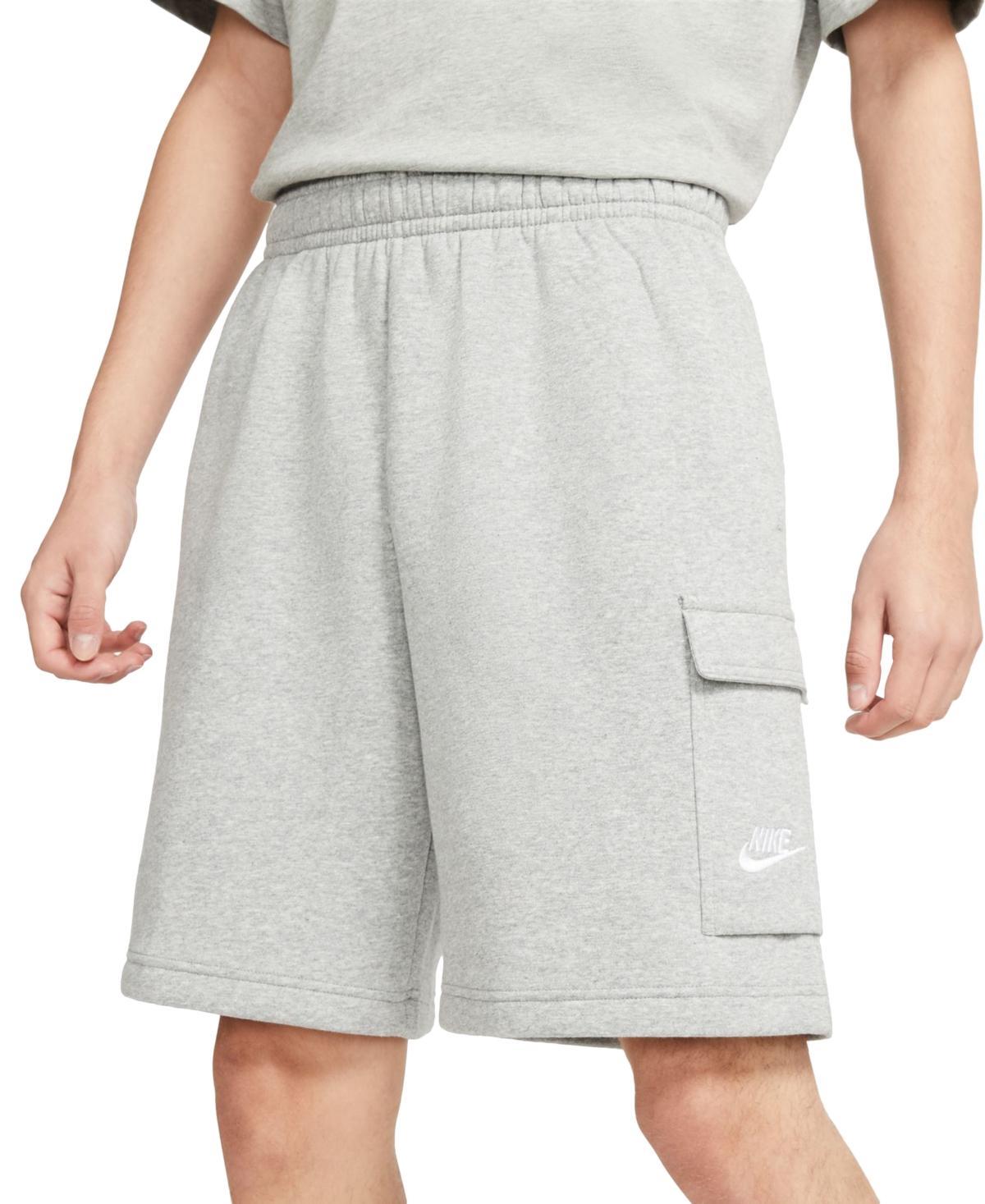 Nike Mens Nike Cargo Club Shorts - Mens White/Midnight Navy Product Image