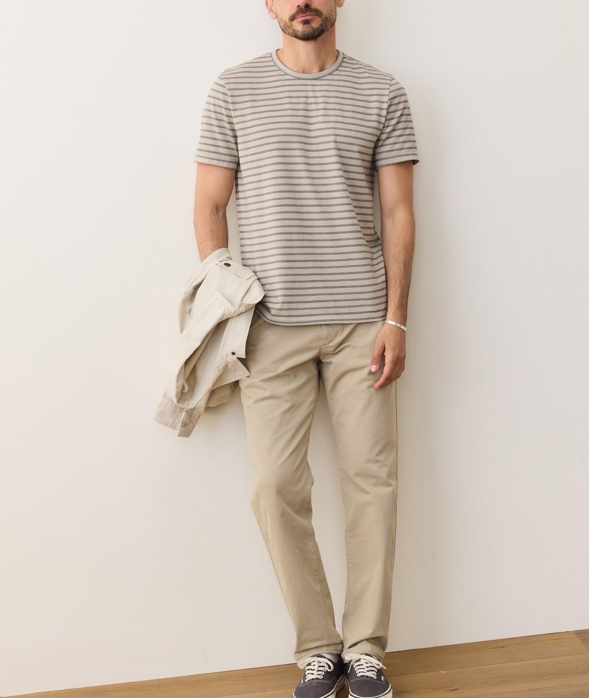 Signature Jacquard Crew Tee Product Image