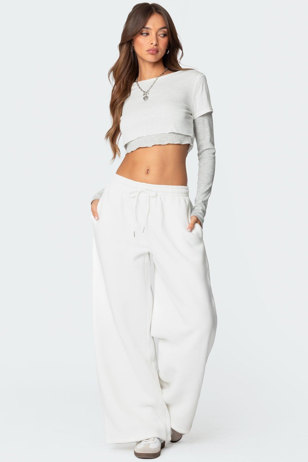 Kamari Low Rise Wide Sweatpants Product Image