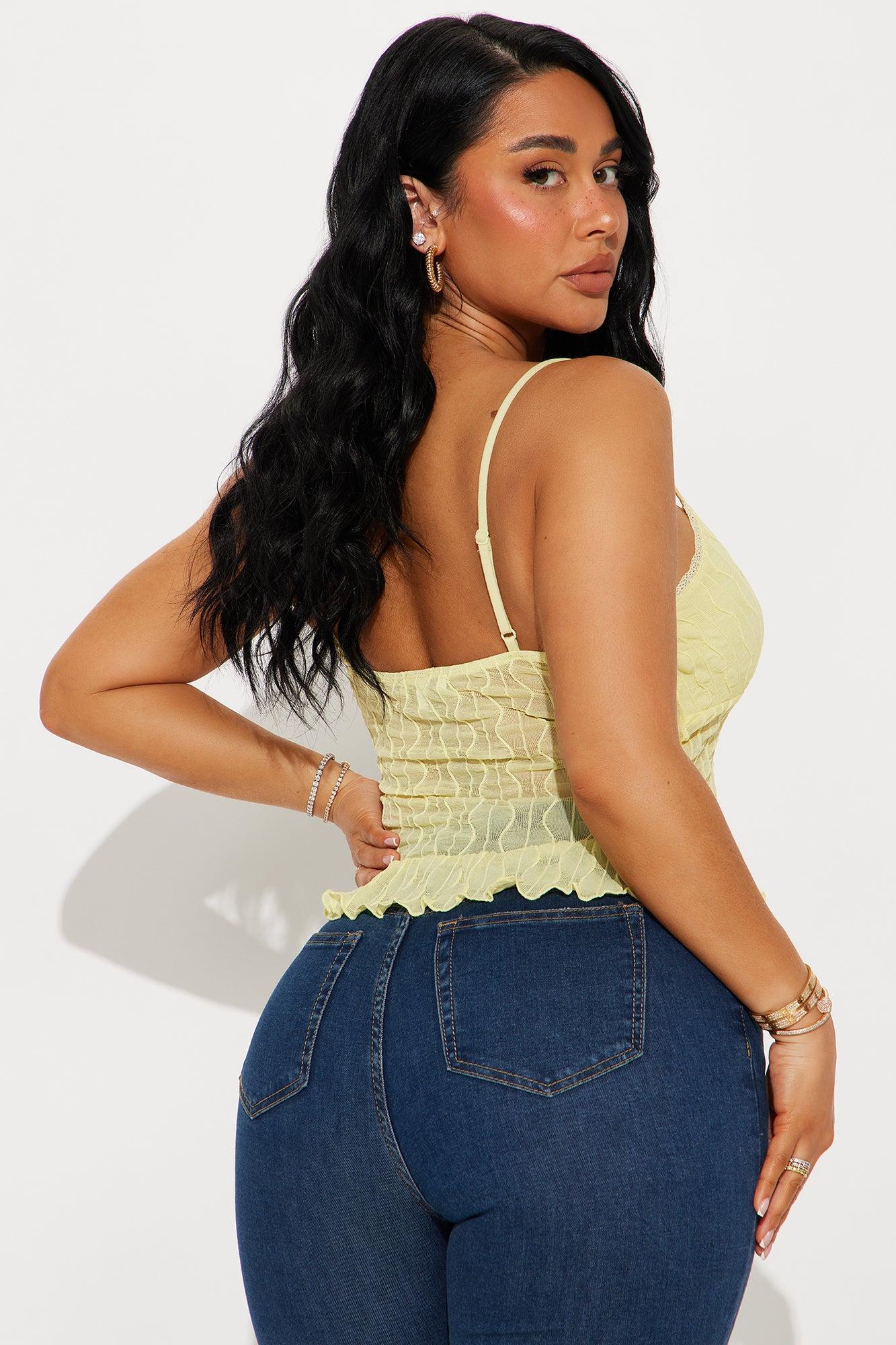 Always Dainty Cami - Butter Yellow Product Image