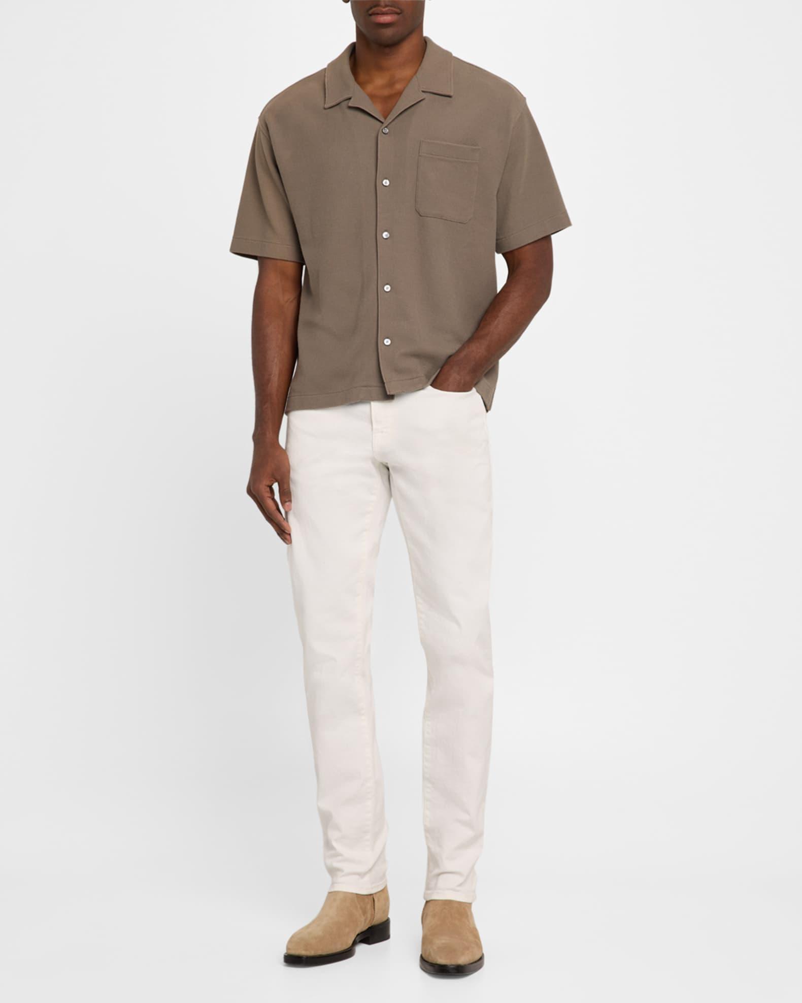 Men's Relaxed Jacquard Camp Shirt Product Image