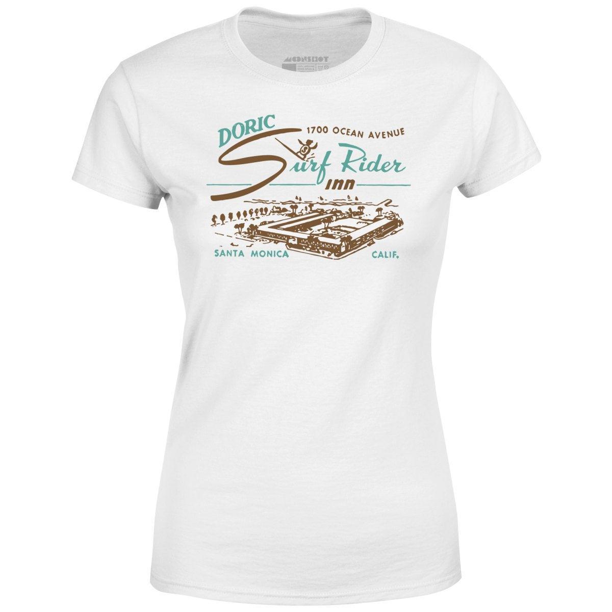 Doric Surf Rider Inn - Santa Monica, CA - Vintage Hotel - Women's T-Shirt Female Product Image