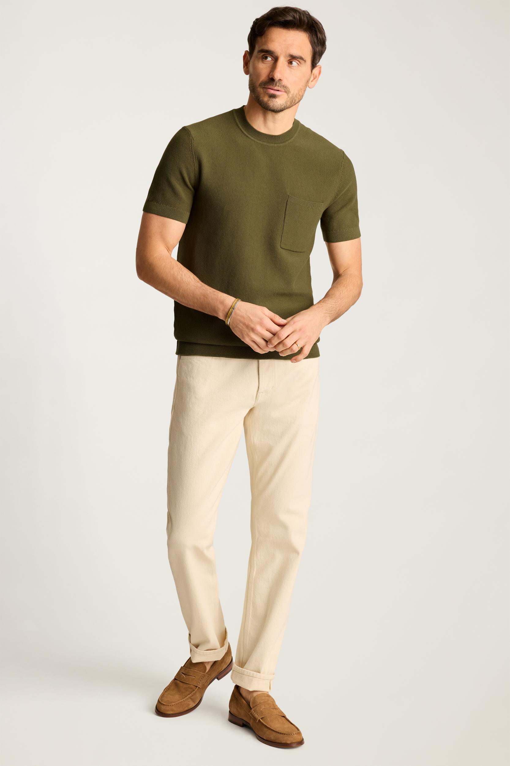 Sweater Pocket Tee Product Image